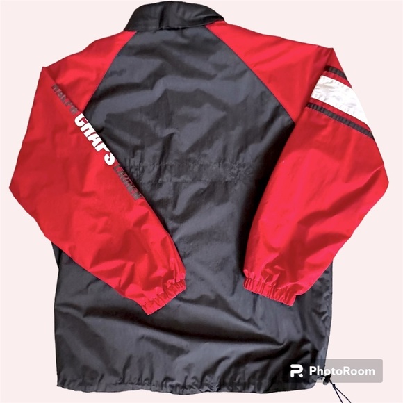 Vintage Ralph Lauren Chaps Nylon Zip Front Jacket Windbreaker Size M - Picture 2 of 16